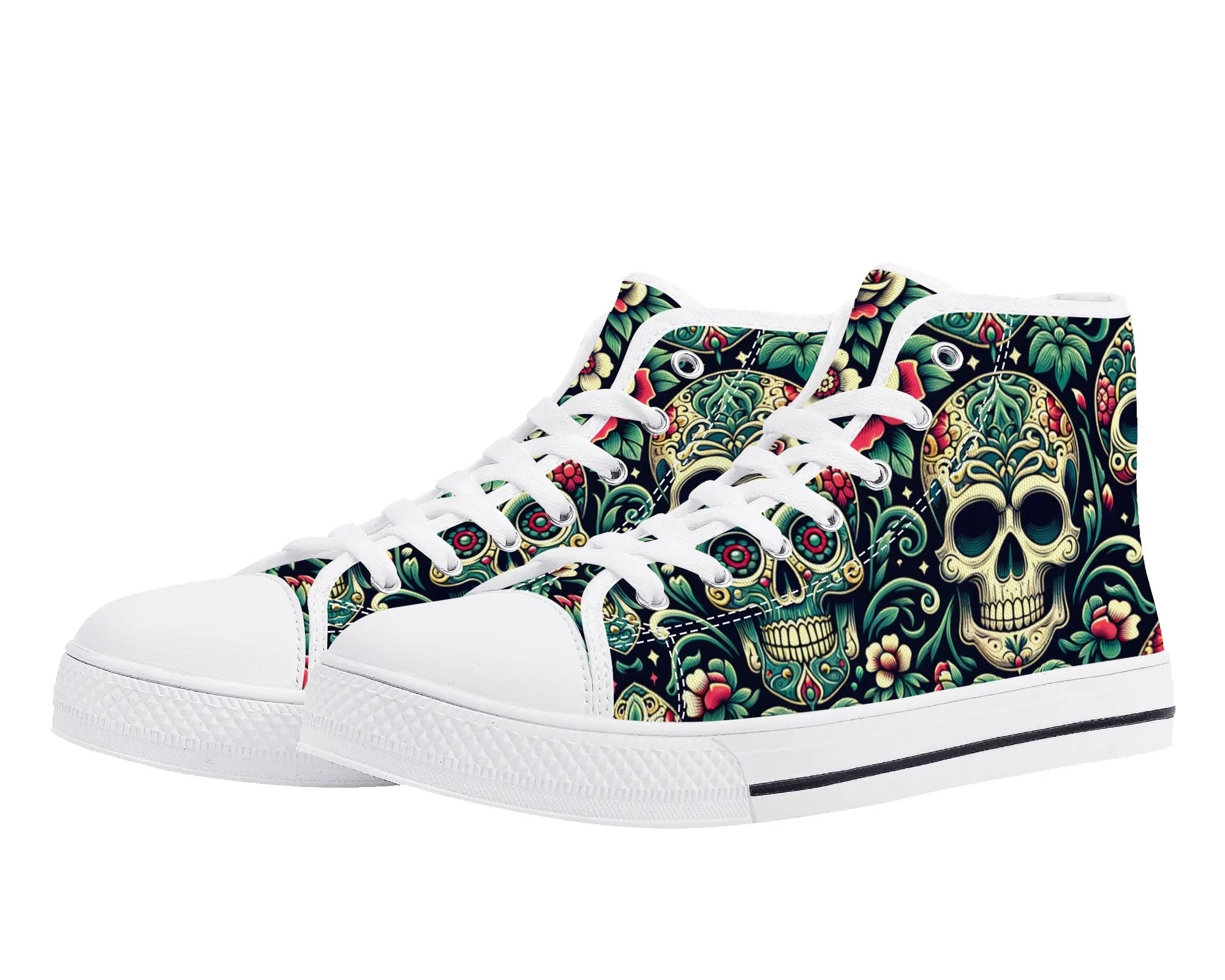 Sugar Skull High Tops