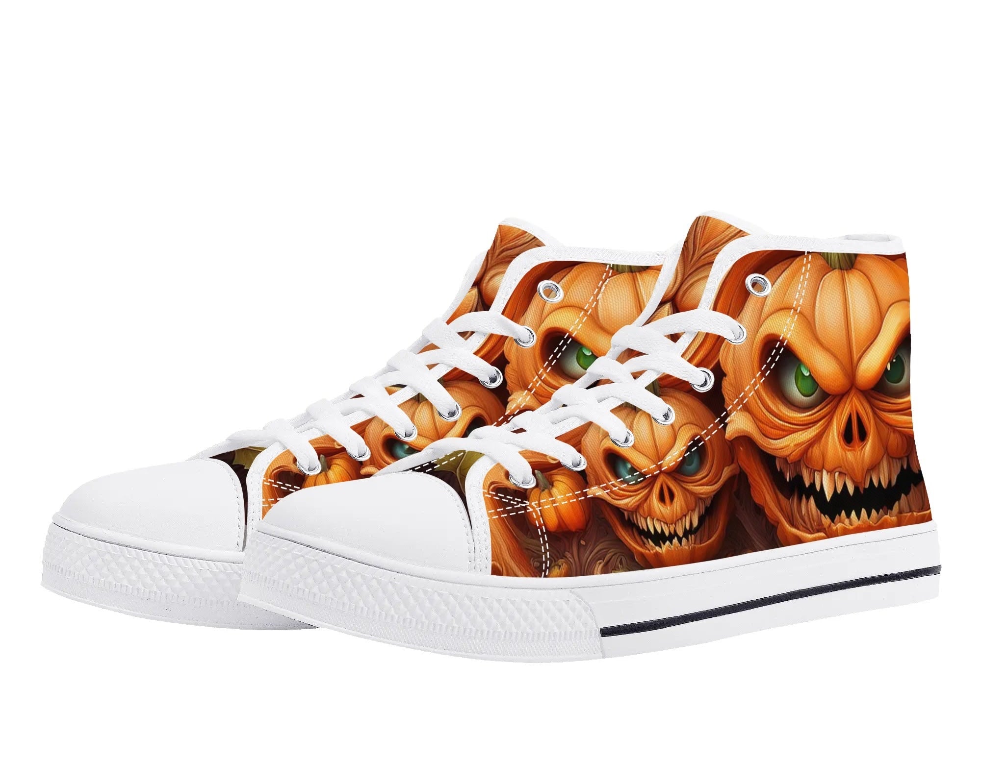 Orange Menace High Tops