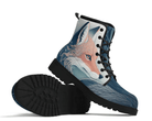 3. Showcase View: Misty Fox Classic Boots full artistic pattern displaying gentle watercolor style artwork

