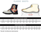 Steadfast 7 Crimson Anime Classic Boots Size Chart Guide