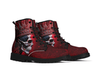 Steadfast 7 Crowned Sovereign Classic Boots Angle View - Royal Gothic Artwork
