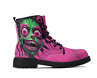 Green Goblin Classic Boots - Cute Monster Character Design Side View By Steadfast 7, Custom Classic Boots