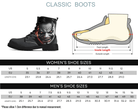 Size Chart For Jackal's Smile Classic Boots By Steadfast 7 - Custom Classic Boots Sizing Guide