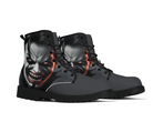Jackal's Smile Classic Boots - Wicked Joker Design Three Quarter View By Steadfast 7, Custom Classic Boots