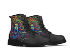 Medusa Classic Boots - Mythological Snake Queen Design Three Quarter View By Steadfast 7, Custom Classic Boots
