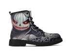 Midnight Enchantress Classic Boots - Gothic Pumpkin Woman Design Side View By Steadfast 7, Custom Classic Boots
