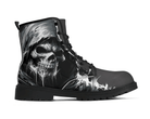 Steadfast 7 Midnight Harbinger Classic Boots Side View - Dark Reaper Art
