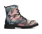Steadfast 7 Mystic Feline Classic Boots Side View - Fantasy Cat Design

