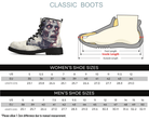Size Chart For Necro Walker Classic Boots By Steadfast 7 - Custom Classic Boots Sizing Guide