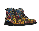 Steadfast 7 Prairie Wildflower Classic Boots Angle View - Floral Detail
