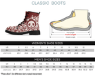 Size Chart For Root-Bear Classic Boots By Steadfast 7 - Custom Classic Boots Sizing Guide