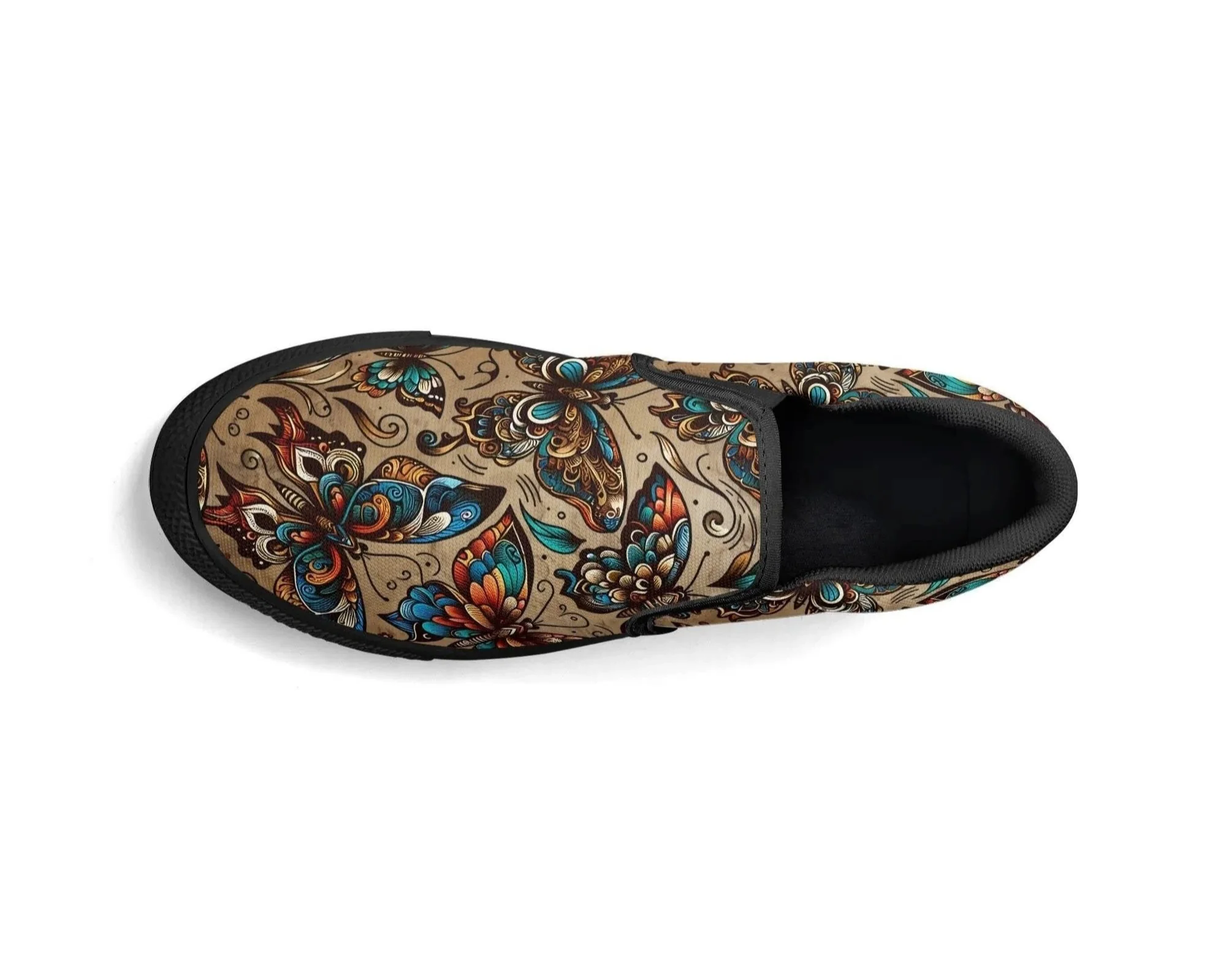 Traditional B-Fly Slip Ons