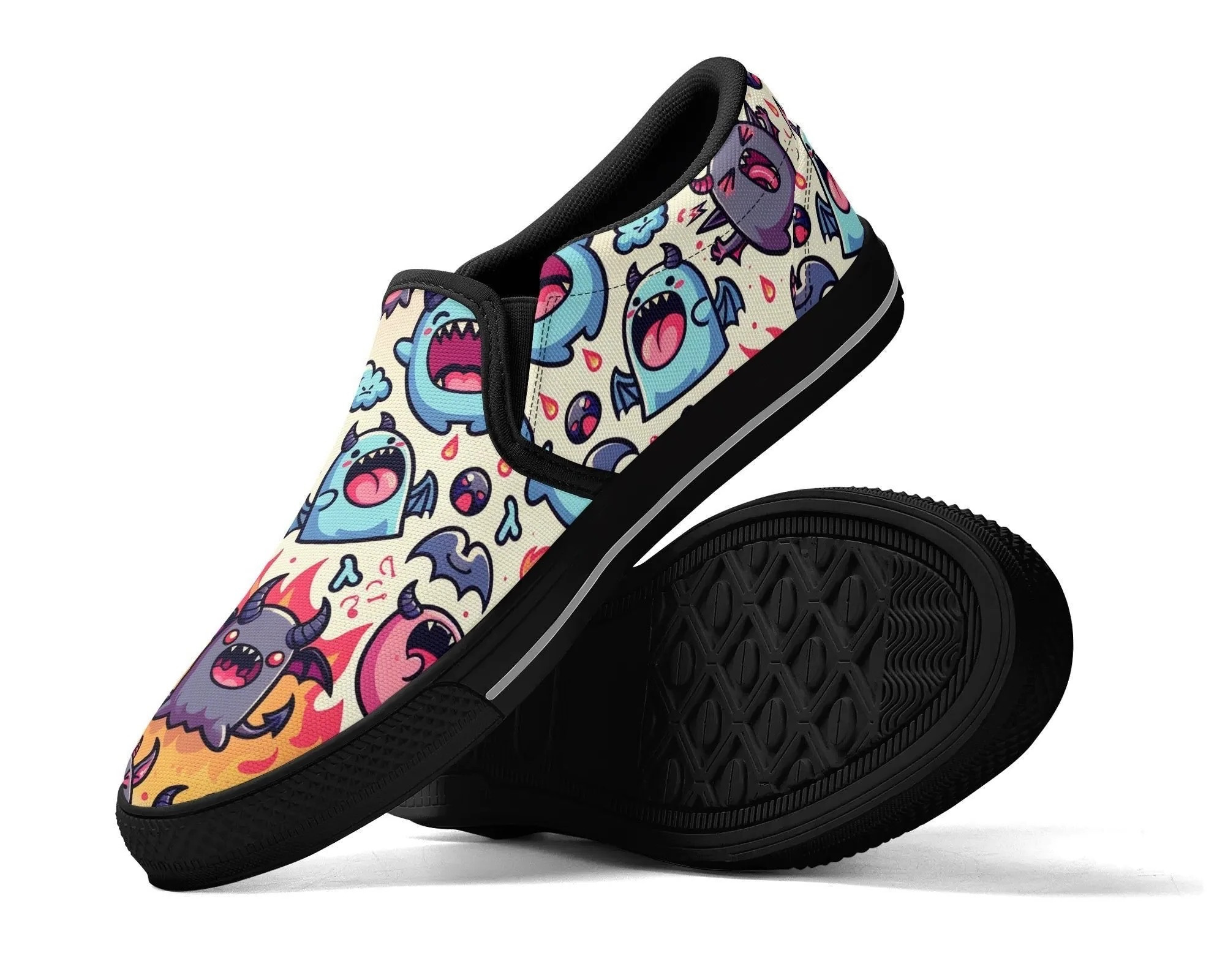 Bubble Demons Slip Ons