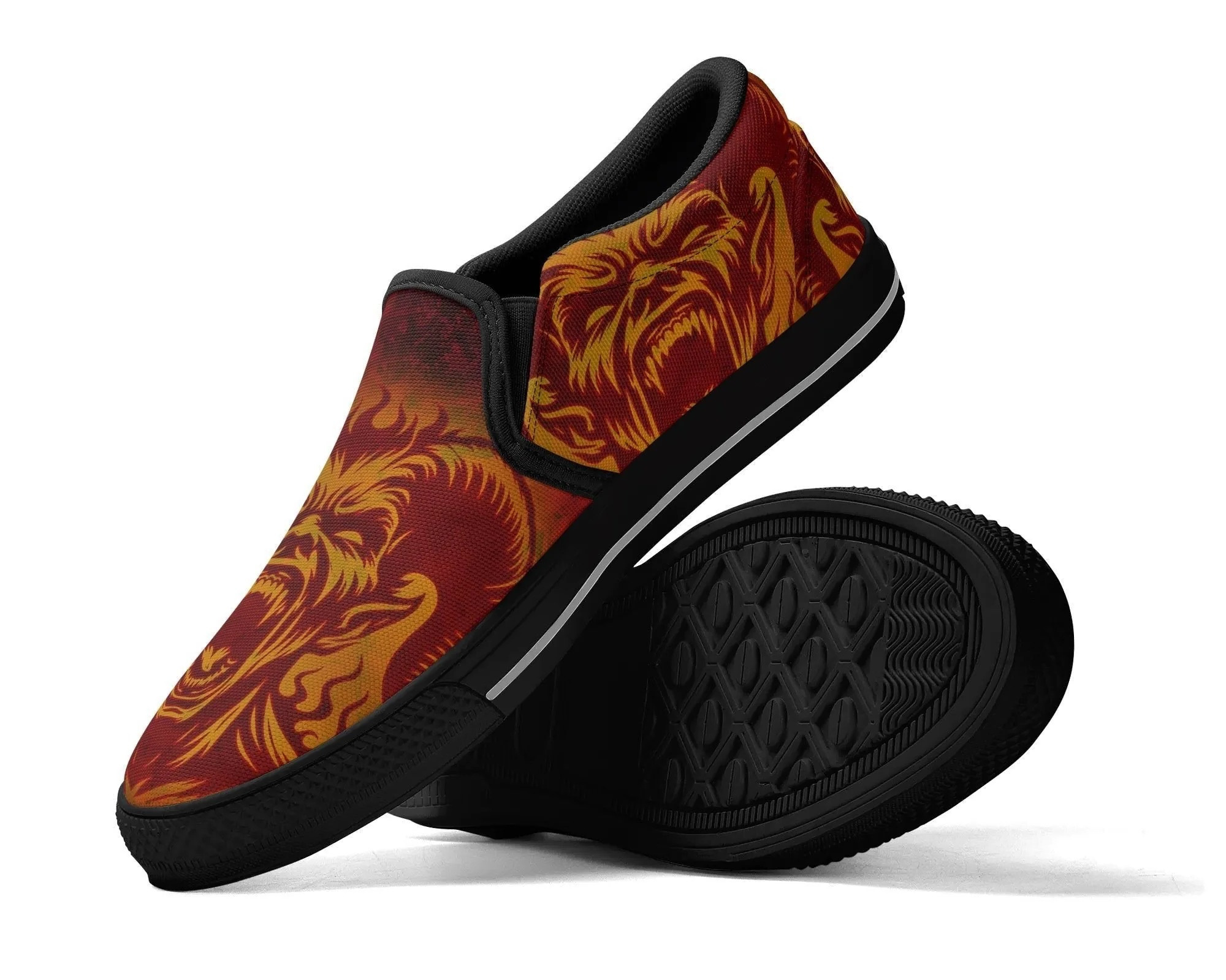 Screamin Demon Slip Ons