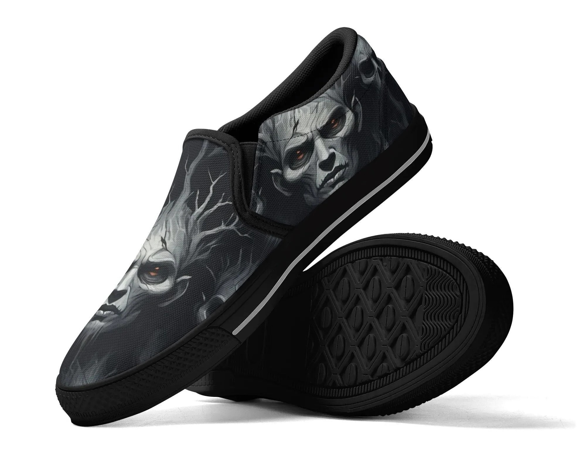 Evil Roots Slip Ons