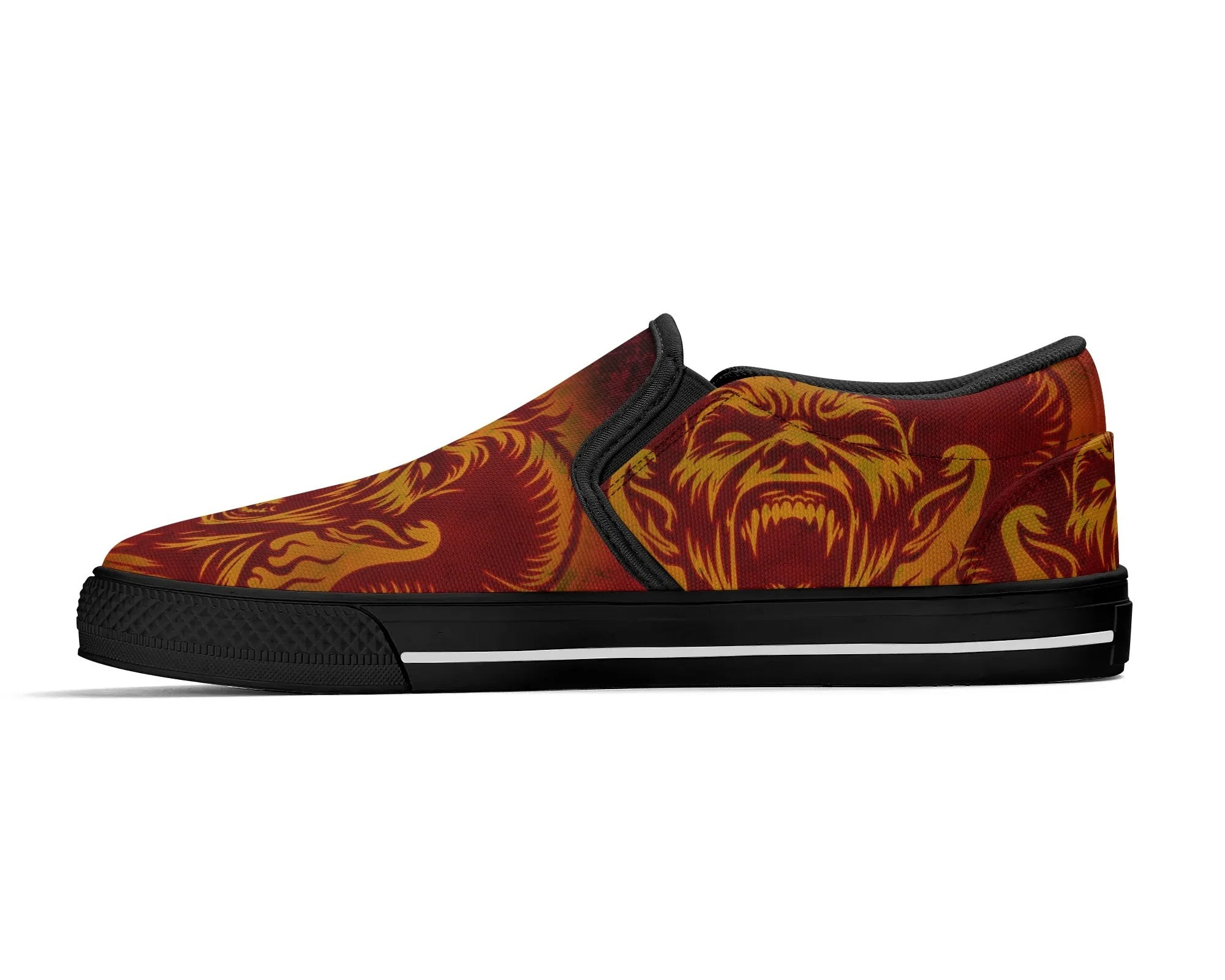 Screamin Demon Slip Ons