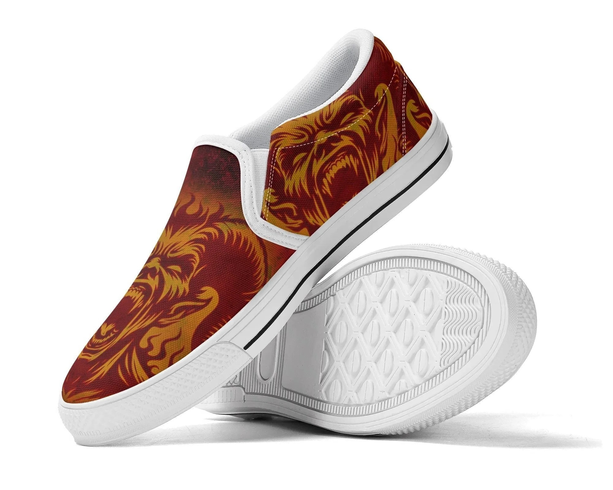 Screamin Demon Slip Ons