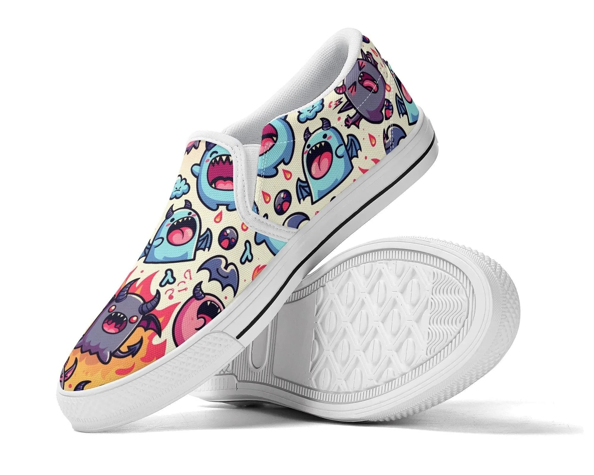 Bubble Demons Slip Ons