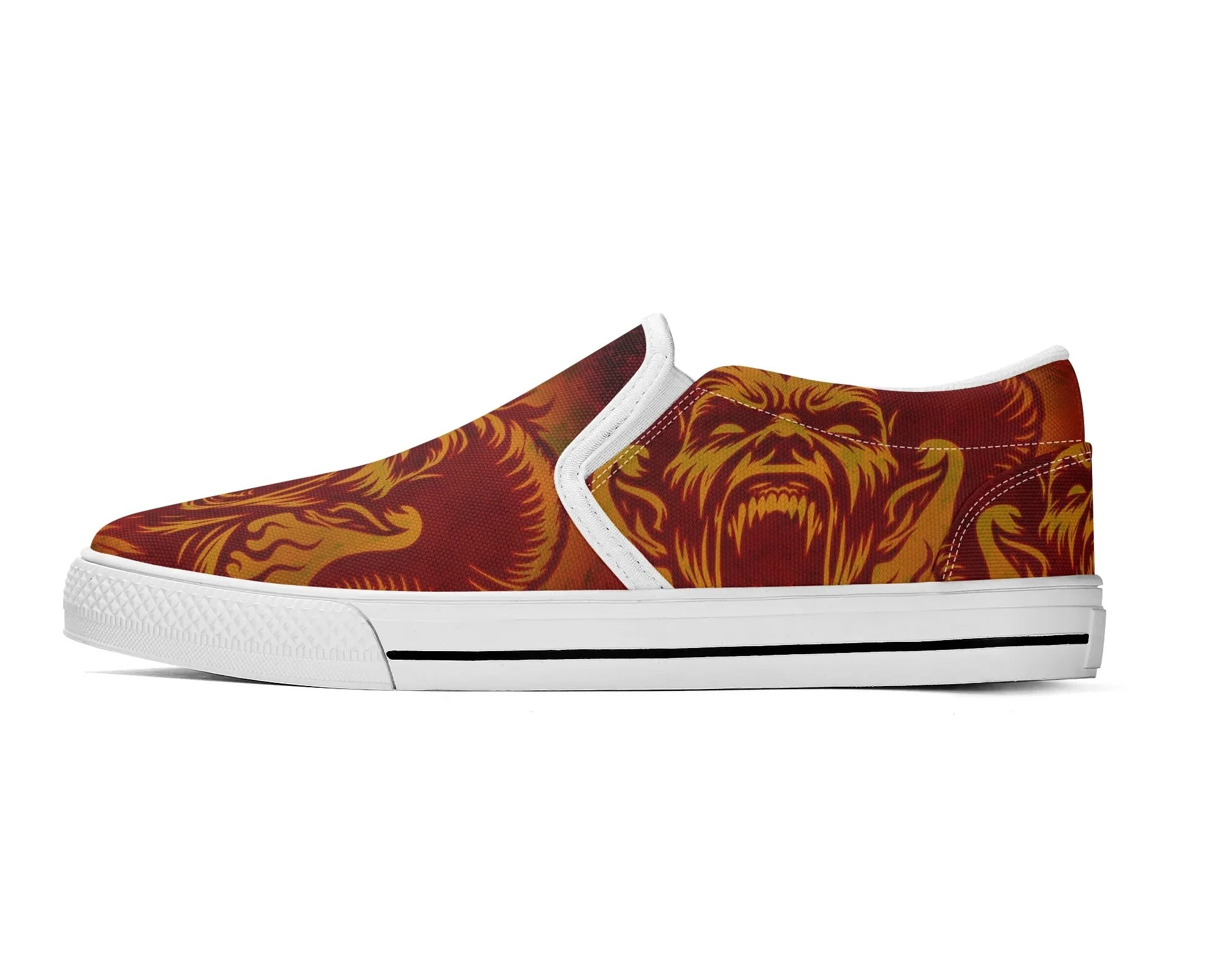 Screamin Demon Slip Ons