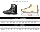Steadfast 7 Skeletal Night Classic Boots Size Chart Guide