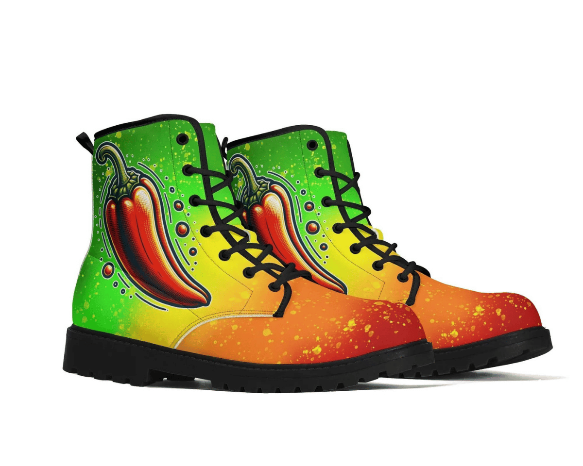 Steadfast 7 Spicy Step Classic Boots Angle View - Cartoon Detail
