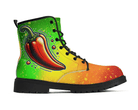 Steadfast 7 Spicy Step Classic Boots Side View - Hot Pepper Design
