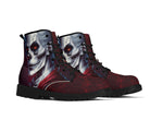Undead Inferno classic Boots - Flaming Zombie Design Three Quarter View by Steadfast 7, Custom classic Boots
